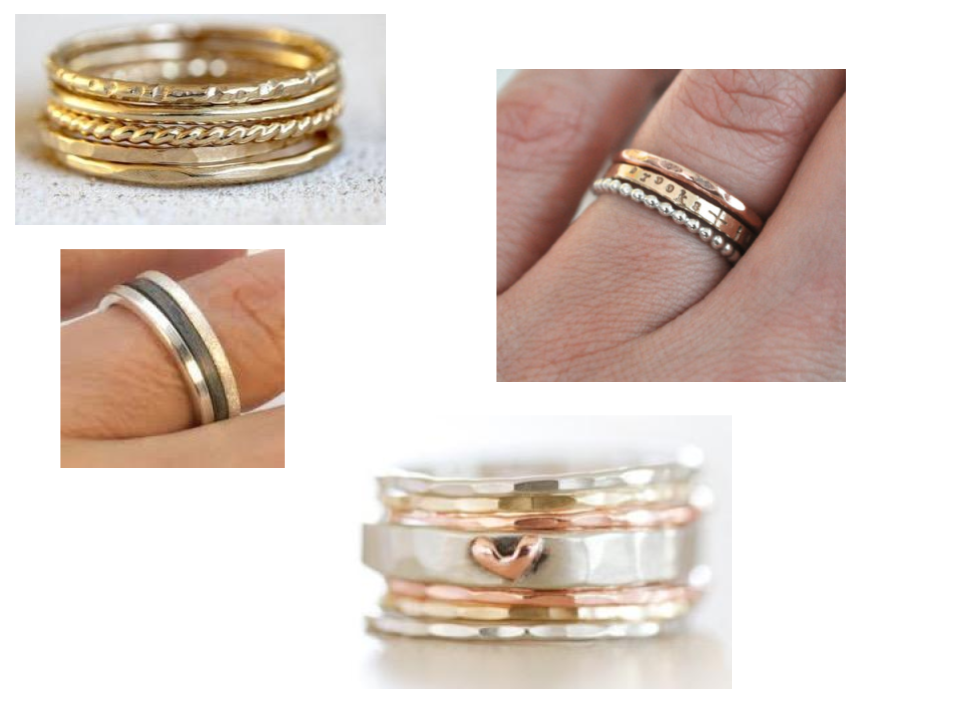 Stackable Rings- Saturday May 25th 1-5pm 10th - $95